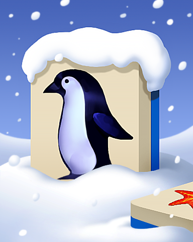 Chilly Penguin Badge - Mahjong Safari HD Chilly Penguin Badge - Mahjong Safari HD
