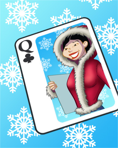 Snow Queen Badge - First Class Solitaire HD Snow Queen Badge - First Class Solitaire HD