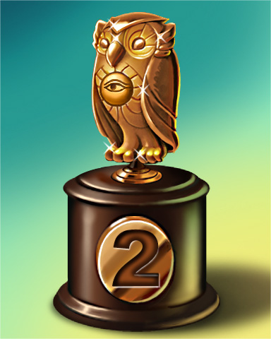 Owl Run Lap 2 Badge - Cross Country Adventure Owl Run Lap 2 Badge - Cross Country Adventure