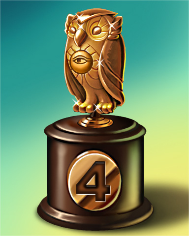 Owl Run Lap 4 Badge - Jewel Academy Owl Run Lap 4 Badge - Jewel Academy