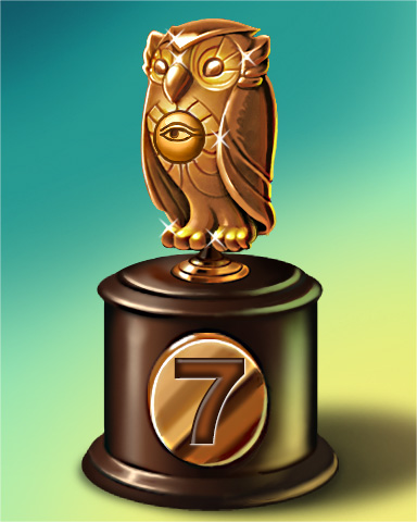 Owl Run Lap 7 Badge - Poppit! Bingo Owl Run Lap 7 Badge - Poppit! Bingo