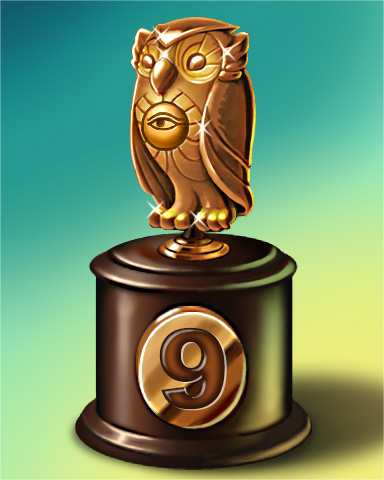 Owl Run Lap 9 Badge - StoryQuest Owl Run Lap 9 Badge - StoryQuest