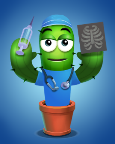 Doctor Level 1 Badge - Poppit! Party Doctor Level 1 Badge - Poppit! Party
