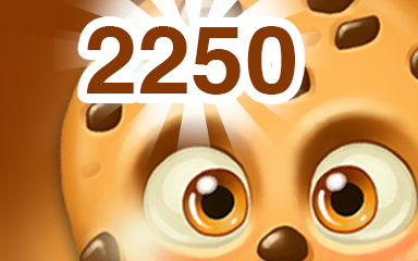 Chocolate Cookie 2250 Badge - Cookie Connect Chocolate Cookie 2250 Badge - Cookie Connect