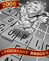Crossword Cupid Badge - Sweet Tooth 2 Crossword Cupid Badge - Sweet Tooth 2