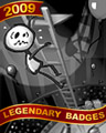 Top Of The Tent Badge - Rainy Day Spider Solitaire Top Of The Tent Badge - Rainy Day Spider Solitaire