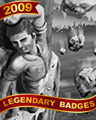 Rocky Rain Badge - Dominoes Rocky Rain Badge - Dominoes