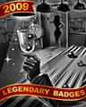 Shuffleboard Soiree Badge - Bingo Luau Shuffleboard Soiree Badge - Bingo Luau