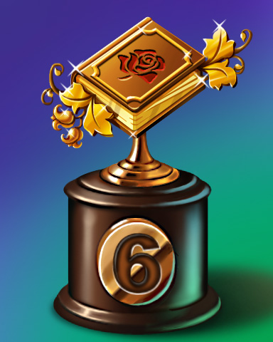 Rose Race Lap 6 Badge - Pogo™ Sudoku Rose Race Lap 6 Badge - Pogo™ Sudoku