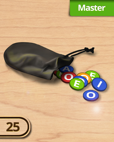 25 Master Challenge Badge - A Way With Words 25 Master Challenge Badge - A Way With Words