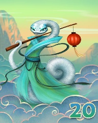 Rank 20 Badge - Mahjong Garden HD Rank 20 Badge - Mahjong Garden HD