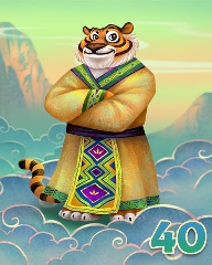 Rank 40 Badge - Mahjong Garden HD Rank 40 Badge - Mahjong Garden HD