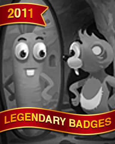 Carrot Crazed Badge - Rainy Day Spider Solitaire Carrot Crazed Badge - Rainy Day Spider Solitaire