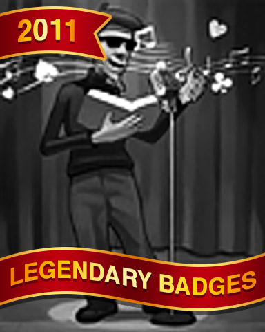 Beatnik Poetry Badge - Solitaire Gardens Beatnik Poetry Badge - Solitaire Gardens
