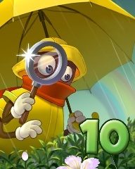 Rank 10 Badge - Rainy Day Spider Solitaire HD Rank 10 Badge - Rainy Day Spider Solitaire HD
