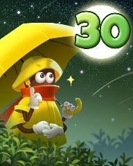Rank 30 Badge - Rainy Day Spider Solitaire HD Rank 30 Badge - Rainy Day Spider Solitaire HD
