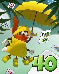 Rank 40 Badge - Rainy Day Spider Solitaire HD Rank 40 Badge - Rainy Day Spider Solitaire HD