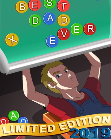 2019 Father's Day Limited Edition Badge - A Way With Words 2019 Father's Day Limited Edition Badge - A Way With Words