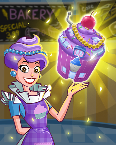 Cupcake Shop Badge - Sweet Tooth Town Cupcake Shop Badge - Sweet Tooth Town