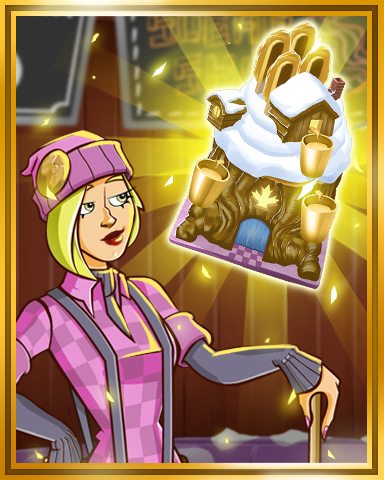 Gold Sugar Shack Shop Badge - Sweet Tooth Town Gold Sugar Shack Shop Badge - Sweet Tooth Town