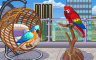 Perfect Parrots Badge - Solitaire Gardens Perfect Parrots Badge - Solitaire Gardens