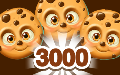 Brown Cookie 3000 Badge - Cookie Connect Brown Cookie 3000 Badge - Cookie Connect
