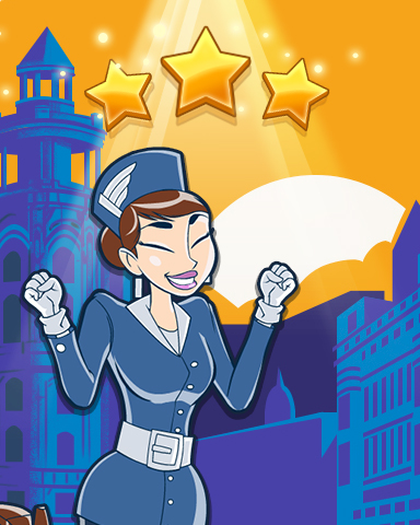 Madrid World Class Badge - Jet Set Solitaire Madrid World Class Badge - Jet Set Solitaire