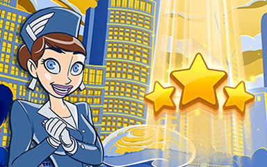 Chicago World Class Badge - Jet Set Solitaire Chicago World Class Badge - Jet Set Solitaire