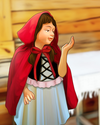 Little Red Riding Hood Episode 2 Badge - StoryQuest Little Red Riding Hood Episode 2 Badge - StoryQuest