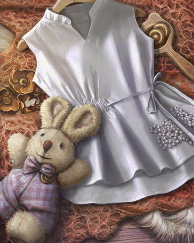 Lonely Bunny Badge - Claire Hart: Secret In The Shadows Lonely Bunny Badge - Claire Hart: Secret In The Shadows