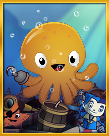 Boosted Kraken Badge - Solitaire Blitz Boosted Kraken Badge - Solitaire Blitz