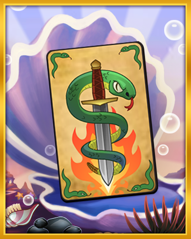 Sea Beast Badge - Solitaire Blitz Sea Beast Badge - Solitaire Blitz