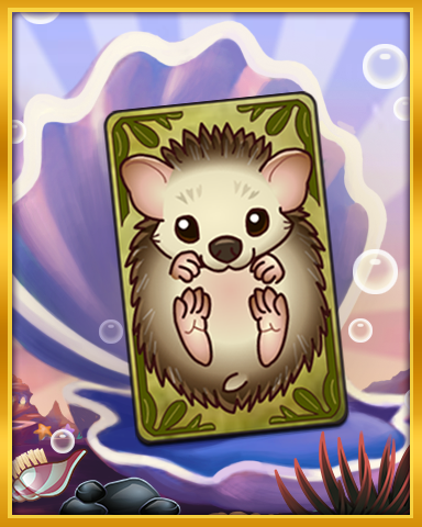 Hedgehog Kid Badge - Solitaire Blitz Hedgehog Kid Badge - Solitaire Blitz