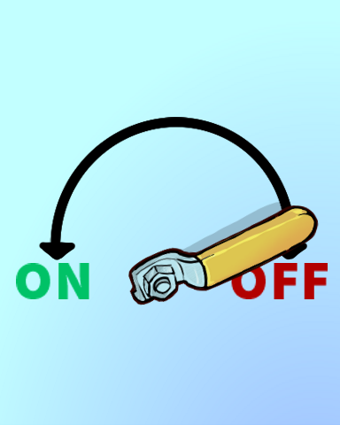 Shut It Off Badge - Quinn's Aquarium Shut It Off Badge - Quinn's Aquarium