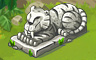 Tiger Sculpture Badge - Solitaire Gardens Tiger Sculpture Badge - Solitaire Gardens
