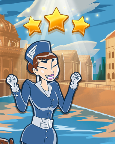 Berlin World Class Badge - Jet Set Solitaire Berlin World Class Badge - Jet Set Solitaire