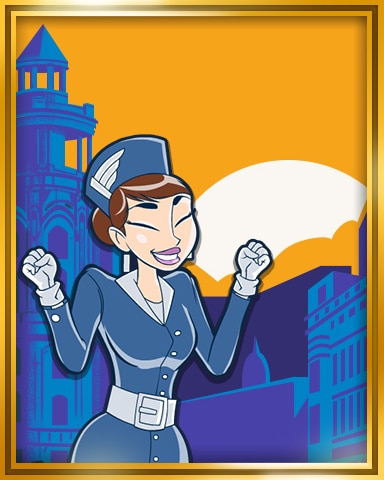 Madrid Extended Stay Coach Badge - Jet Set Solitaire Madrid Extended Stay Coach Badge - Jet Set Solitaire