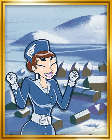 Antarctica Extended Stay Coach Badge - Jet Set Solitaire Antarctica Extended Stay Coach Badge - Jet Set Solitaire