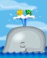 Whale Of A Time Badge - Squelchies Whale Of A Time Badge - Squelchies
