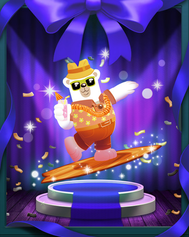 Bearnard's Spring Break Bash Badge - Snowbird Solitaire Bearnard's Spring Break Bash Badge - Snowbird Solitaire