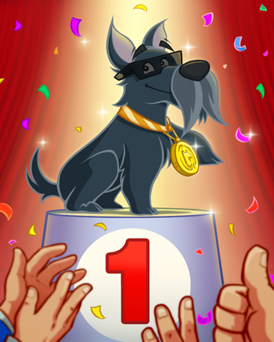 Clyde The Champion Badge - Canasta HD Clyde The Champion Badge - Canasta HD