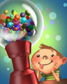 Gumball Machine Badge - Sweet Tooth 2 Gumball Machine Badge - Sweet Tooth 2