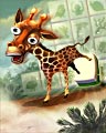 Jumpin' Giraffe Badge - Mahjong Safari HD Jumpin' Giraffe Badge - Mahjong Safari HD