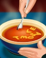 L Is For Ladle Badge - SCRABBLE L Is For Ladle Badge - SCRABBLE