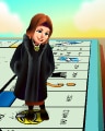 Lady Lux Badge - MONOPOLY The World Edition Lady Lux Badge - MONOPOLY The World Edition