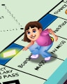 Board Hop Badge - MONOPOLY The World Edition Board Hop Badge - MONOPOLY The World Edition
