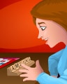 "AMAZING" Badge - SCRABBLE "AMAZING" Badge - SCRABBLE