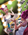 Hair Over Heels Badge - Makeover Madness Hair Over Heels Badge - Makeover Madness