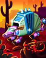 Armored Armadillo Badge - Texas Hold'em Poker Armored Armadillo Badge - Texas Hold'em Poker