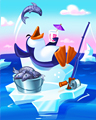 Chill Penguin Badge - Penguin Blocks Chill Penguin Badge - Penguin Blocks